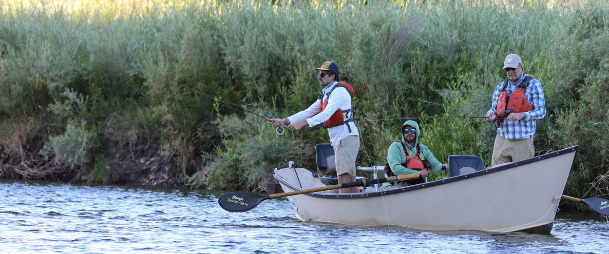 Float Fishing guide school with RIGS Fly Shop and their fly fishing guide schools