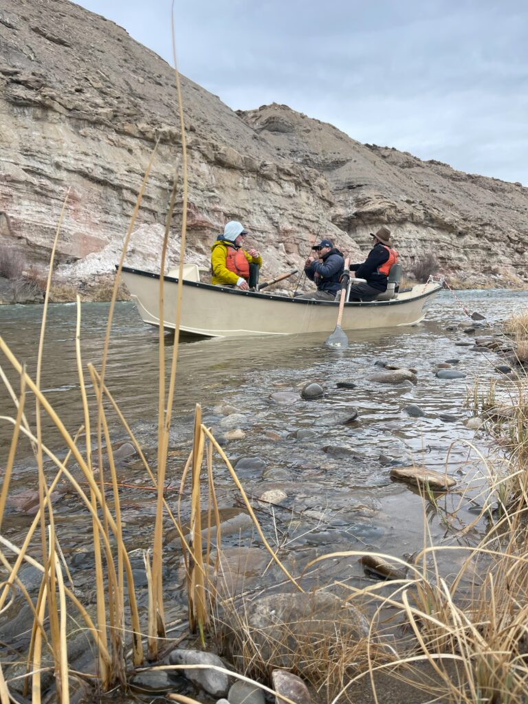 Lower Gunnison River Fly Fishing Spring Drift Boat Trip